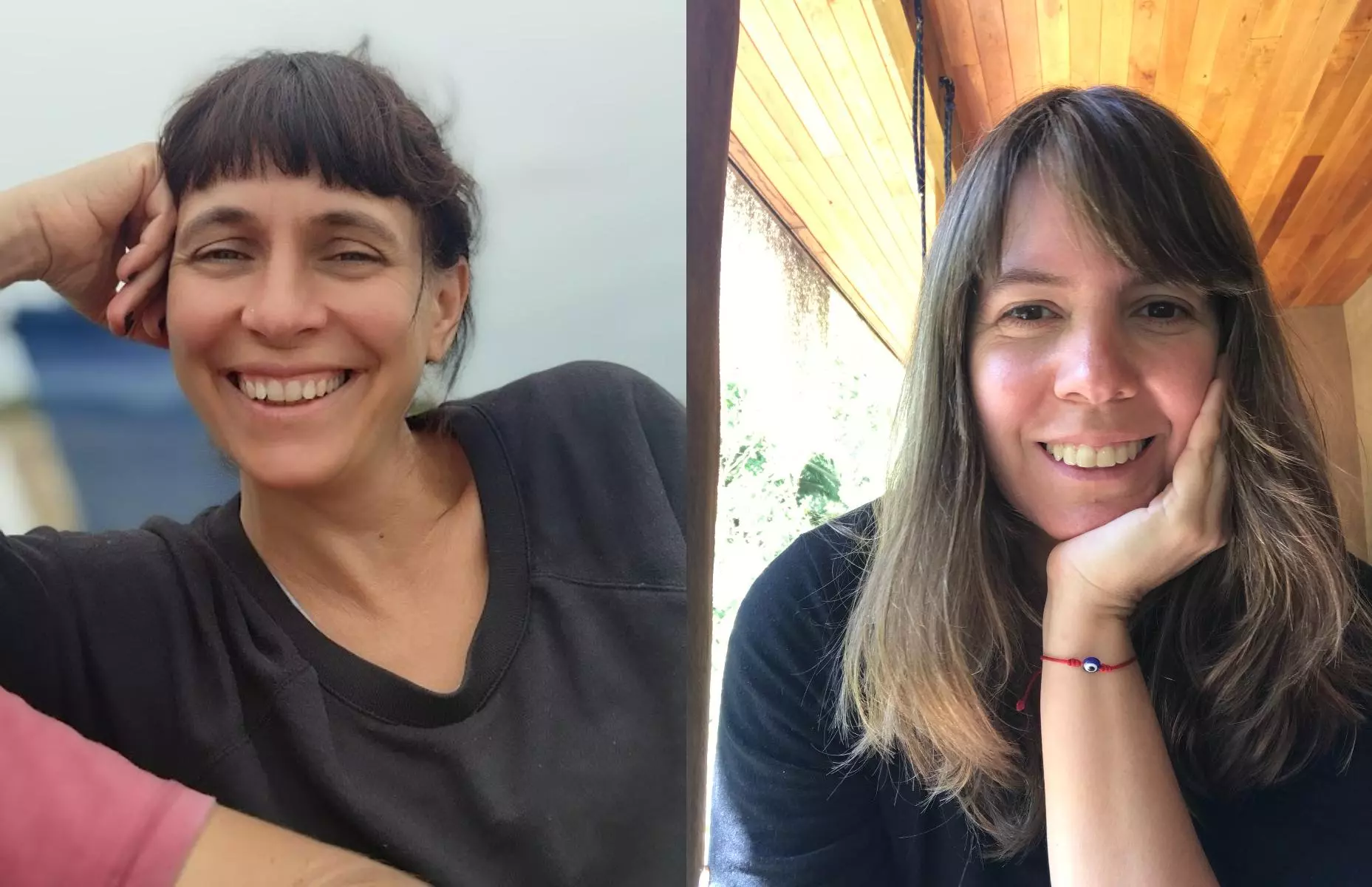 Las autoras del libro Mi primera menopausia de la editorial chirimbote