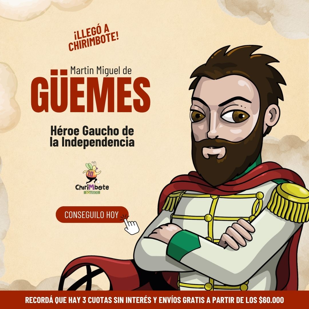 Presentación del nuevo libro de Chirimbote: Martin Miguel de Guemes.