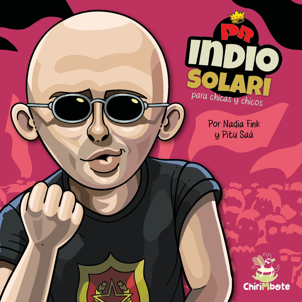 Tapa del libro Indio Solari para Chicos y Chicas